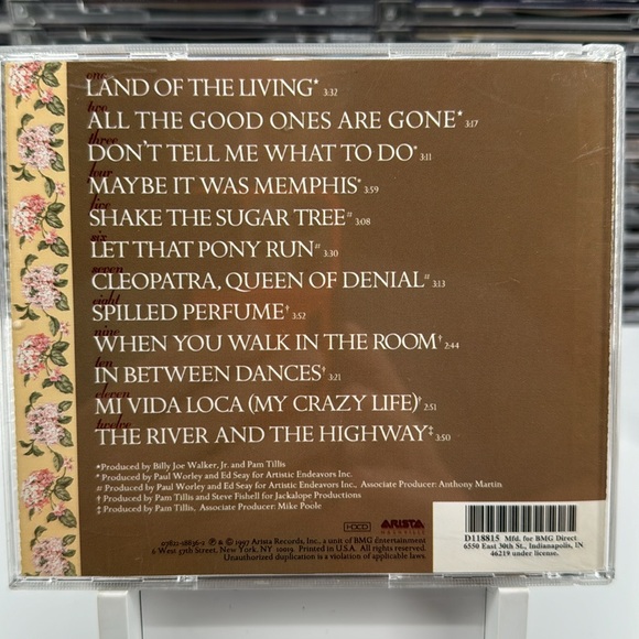 Pam Tillis - Greatest Hits on CD. 1997 - Picture 3 of 5